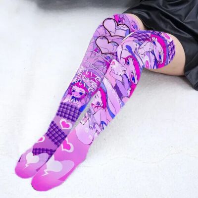 Cat Paw Long Fashion Cosplay Japanese-Stylish Lovely Girl Socks Knee Sockings